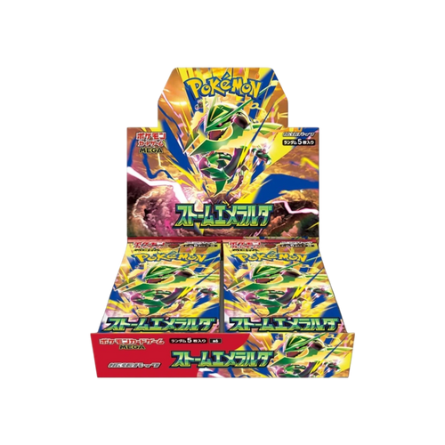 Caja de sobres Storm Emerald Booster Box japonesa de InspectorTCG con 30 paquetes de cartas coleccionables Pokémon