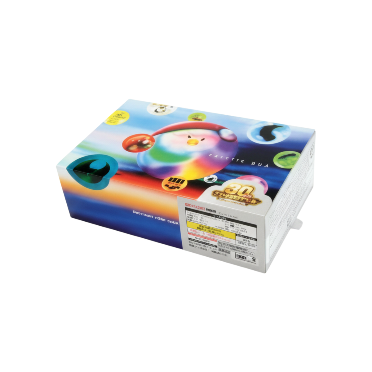 Caja InspectorTCG 30 aniversario Pokémon con diseño futurista de YOSHIROTTEN y logo oficial en edición japonesa