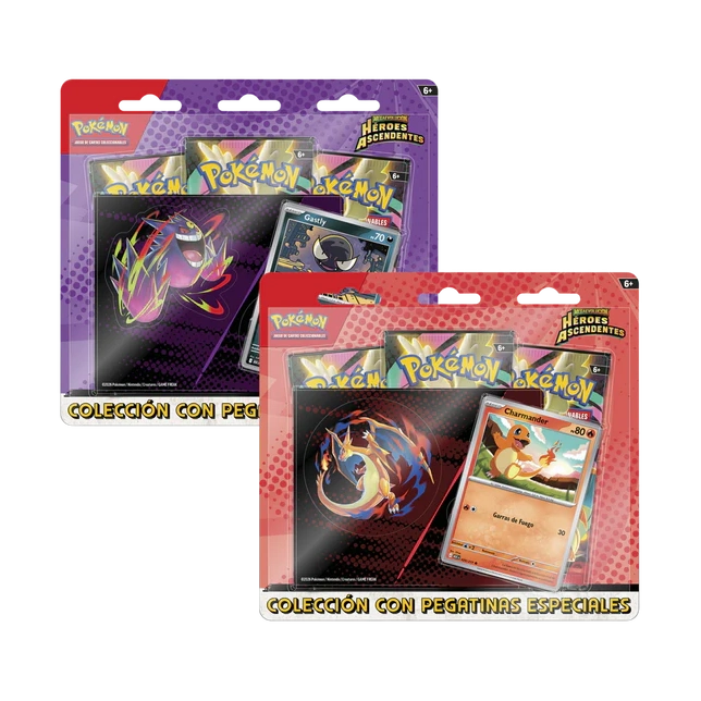 Blister Pokemon con Pegatina Héroes Ascendentes