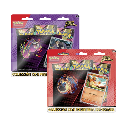 Blister Pokemon con Pegatina Héroes Ascendentes