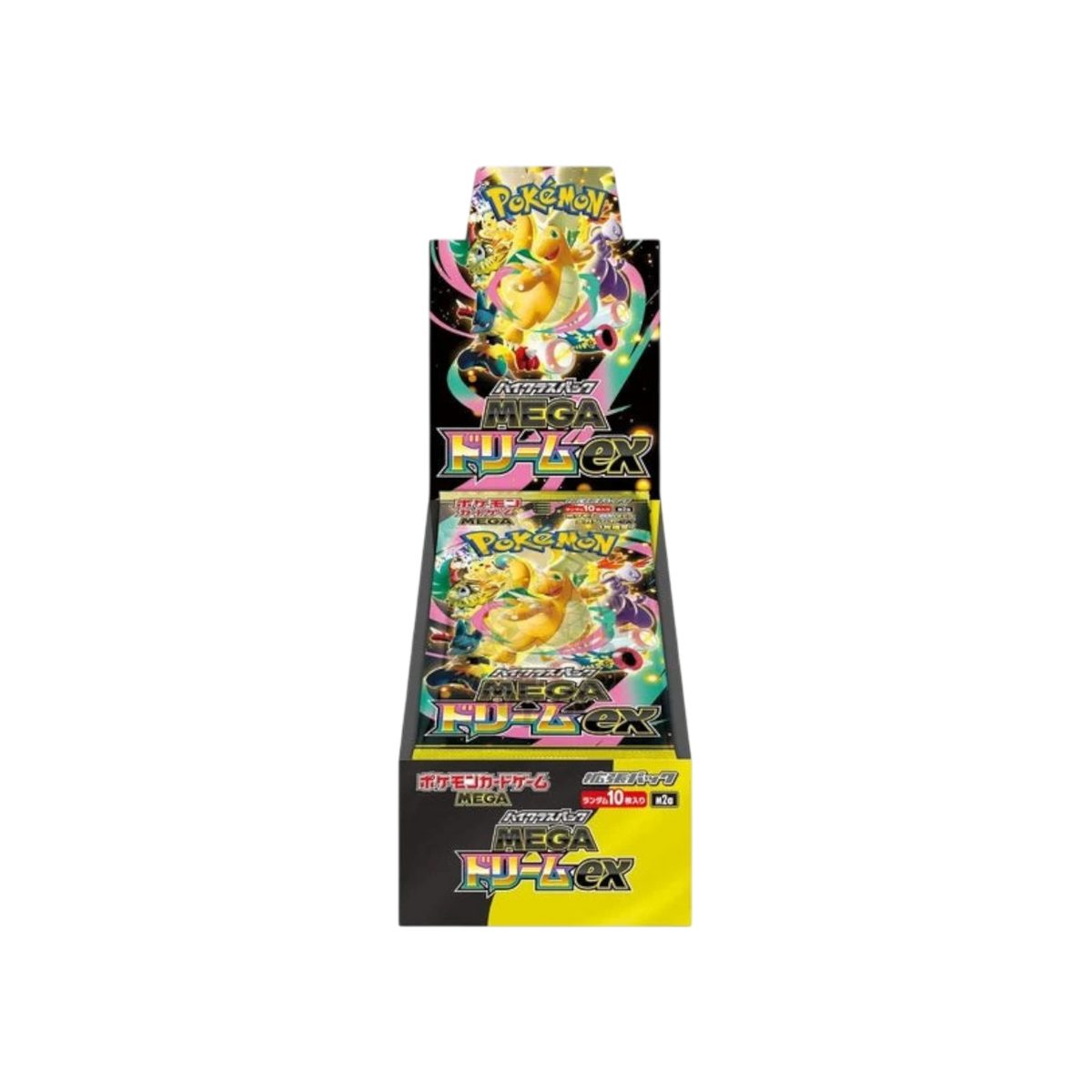 Caja de sobres Pokémon Mega Dream EX M2A de InspectorTCG con 10 paquetes de cartas coleccionables japonesas
