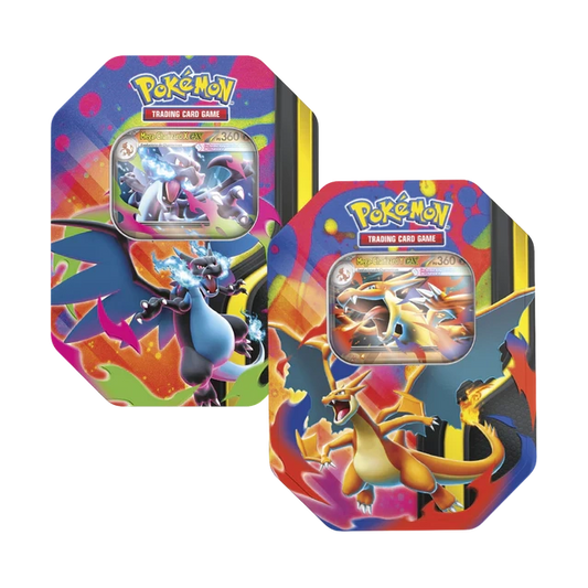 Lata Mega Charizard X & Y EX - ¡Descubre la Potencia Pokémon!